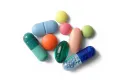 closeup of 3d printed pills and supplements