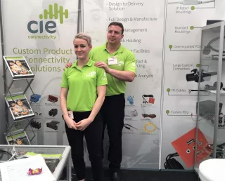 CIE Electronics stand at Southern Manufacturing