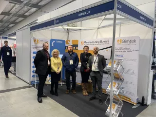 Qimtek stand southern manufacturing & electronics 2022