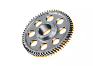 This is an image if gear that was produce by CNC machining, something that lots of our supplier members offer.