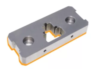 This is an image of a CNC Milled component typically produced by a Qimtek Supplier