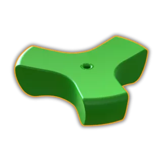 This is an image of a plastic moulded component produced using Rotational moulding - a typical process offered by Qimtek Suppliers 