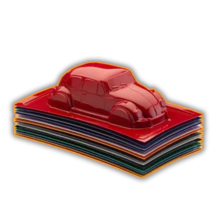 This is an image of a plastic moulded component produced using the Vacuum Forming moulding - a typical process offered by Qimtek Suppliers 