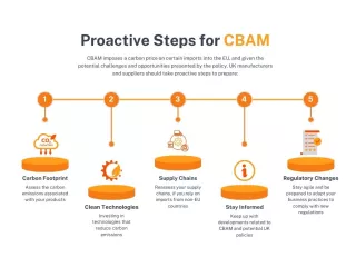 This is an image to support our blog about how CBAM might effect the UK manufacturing industry and showing positive you could take