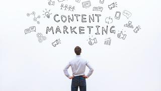 content marketing manufacturers concept