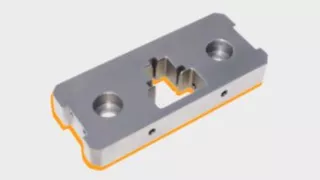 This is an example of a CNC Milled Component, typically produced by a Qimtek CNC Machining Supplier Memeber