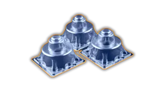 This is an image of a plastic moulded component produced using the Thermoforming technique - a typical process offered by Qimtek Suppliers 