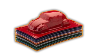 This is an image of a plastic moulded component produced using the VacuuForming moulding - a typical process offered by Qimtek Suppliers 