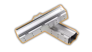 This is an image of an extrusion that has been cnc machined - a service supplied by Qimtek supplier members