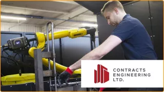 This is an image of an engineer fabricating for Contracts Engineering to support the case study of how Qimtek helped them win new clients