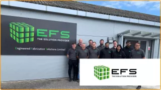 This is an image of the engineering team from Engineered Fabricated Suppliers to support the case study of how Qimtek helped them win new clients