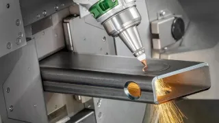 Tube Laser Cutting Services in the UK - Online metal cutting quoting service by Qimtek